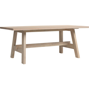 West End Lodge Trestle Table Natural