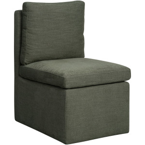 Upholstered Dining Chairs Uph Dining Chair Pillow Back Sage