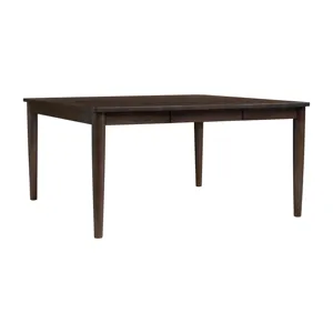 West End Spindle Leg Table Saddle Brown