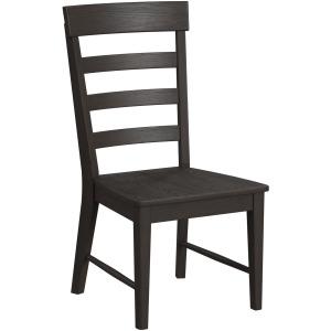 Bayside Side Chair Ladder Back Side Chair Black