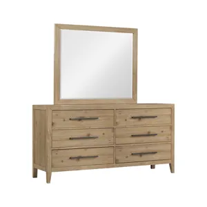 Norwich Mirror Antique Oak