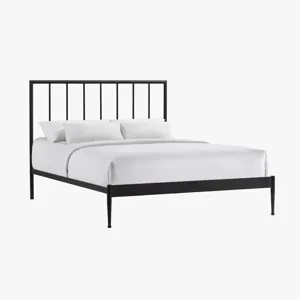 Metal Beds Modern Queen Metal Bed