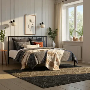 Metal Beds Modern King Metal Bed