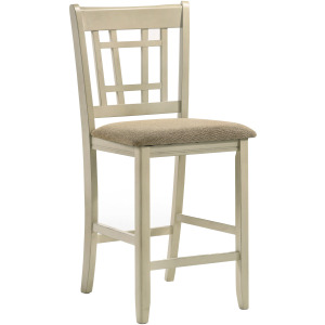 Mission Casuals Bar Stool Lattice Back