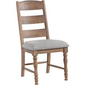 Highland Side Chair Ladder Back w/Cushn Seat