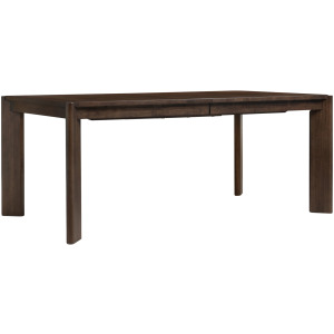 West End Fin Leg Butterfly Table Saddle Brown
