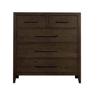Norwich Chest Dark Rustic Oak
