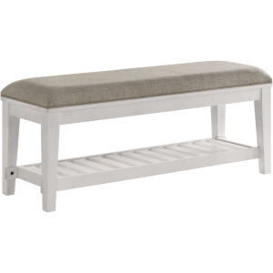 Andover Bench White