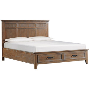 Alta King Storage Bed - Harvest