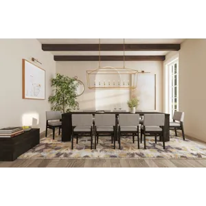 Flex Stackable Upholstered Chair Reclaimed Chevron