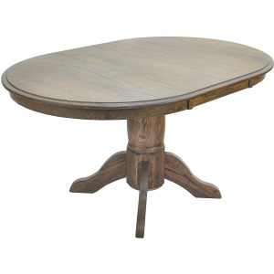 Colonial Oak Solid Round Table Top