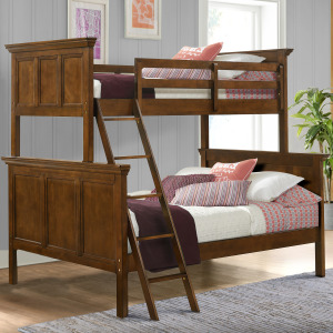 San Mateo Youth Twin over Full Bunk Bed Tuscan