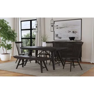 Bayside Windsor Chair Black
