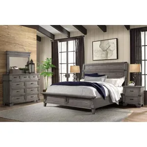 Forge King/Cal-King Footboard w/Bench