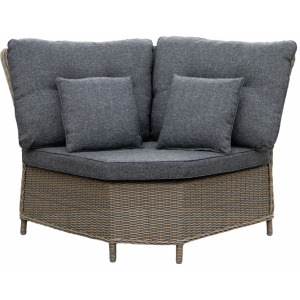 Dixie Outdoor Corner Wedge w Ottomans