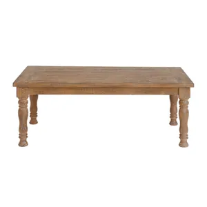 Highland Coffee Table w/Turned Legs