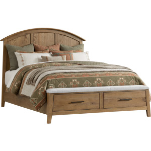 Jackson Queen Bed w-Storage Footboard