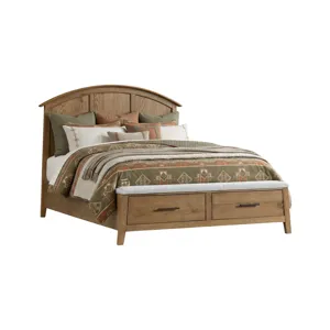 Jackson Queen Bed w-Storage Footboard