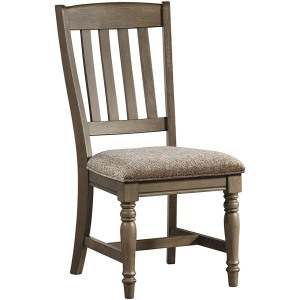 Balboa Park Side Chair Slat Back w/Cushion Seat