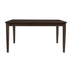 West End Spindle Leg Table Saddle Brown
