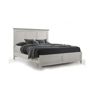 San Mateo Queen Standard Bed White