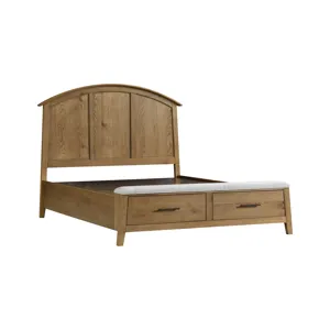 Jackson Queen Bed w-Storage Footboard