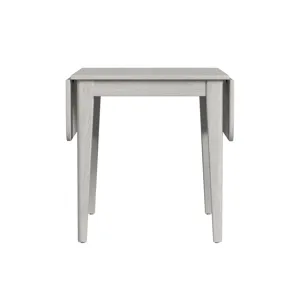 Bayside Drop Leaf Table White