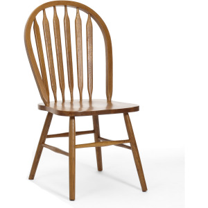 Classic Oak Arrow Back Side Chair