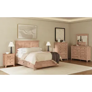 San Mateo Dresser Mirror Wheat