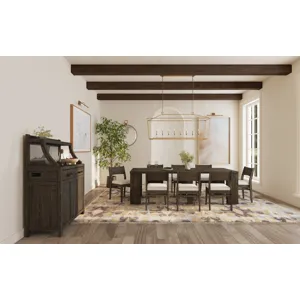 Flex Stackable Panel Chair Reclaimed Chevron