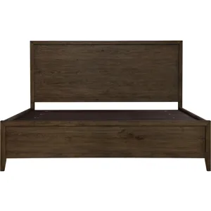 Norwich King Panel Storage Bed Dark Rustic Oak