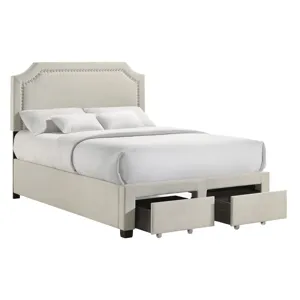 Upholstered Beds Tropic Full HB w/FB DRW Box