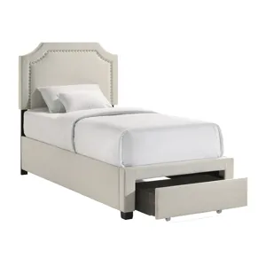 Upholstered Beds Tropic Twin HB w/FB DRW Box