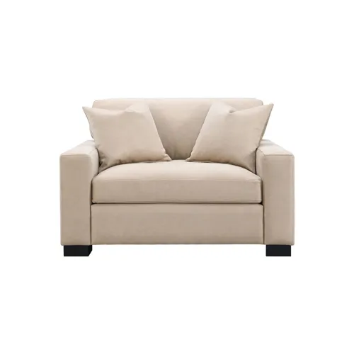 Stationary Upholstery Dexter Double Chair w/2 Pillows