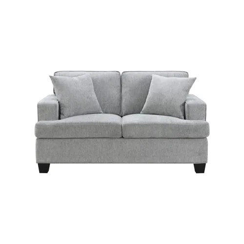 Stationary Upholstery Baldwin Loveseat w/2 Pillows