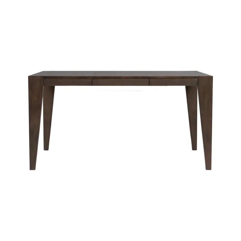 West End Leg Table w/Butterfly Leaf Saddle Brown
