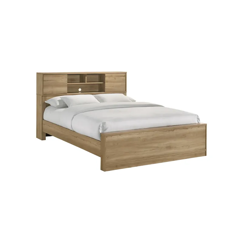 Vega Queen Bookcase Bed