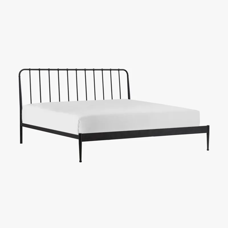 Metal Beds Farmhouse King Metal Bed