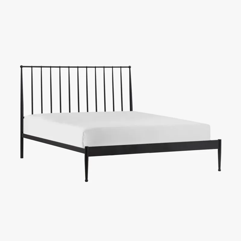 Metal Beds Transitional Queen Metal Bed