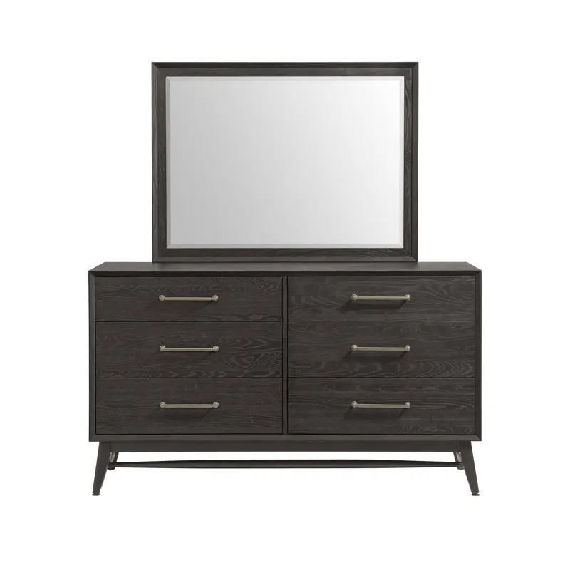 Bayside Mirror Black