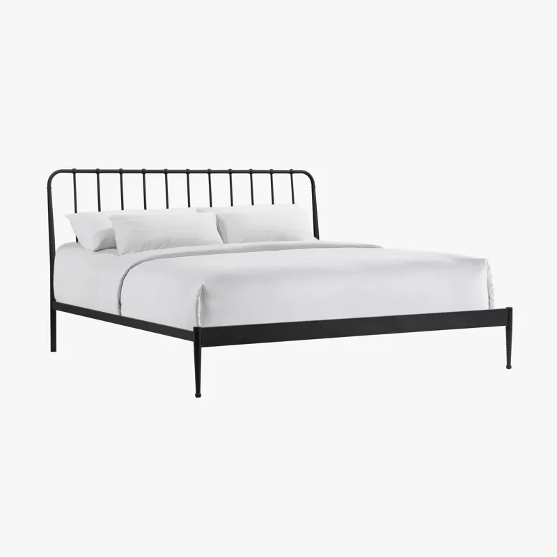 Metal Beds Farmhouse King Metal Bed
