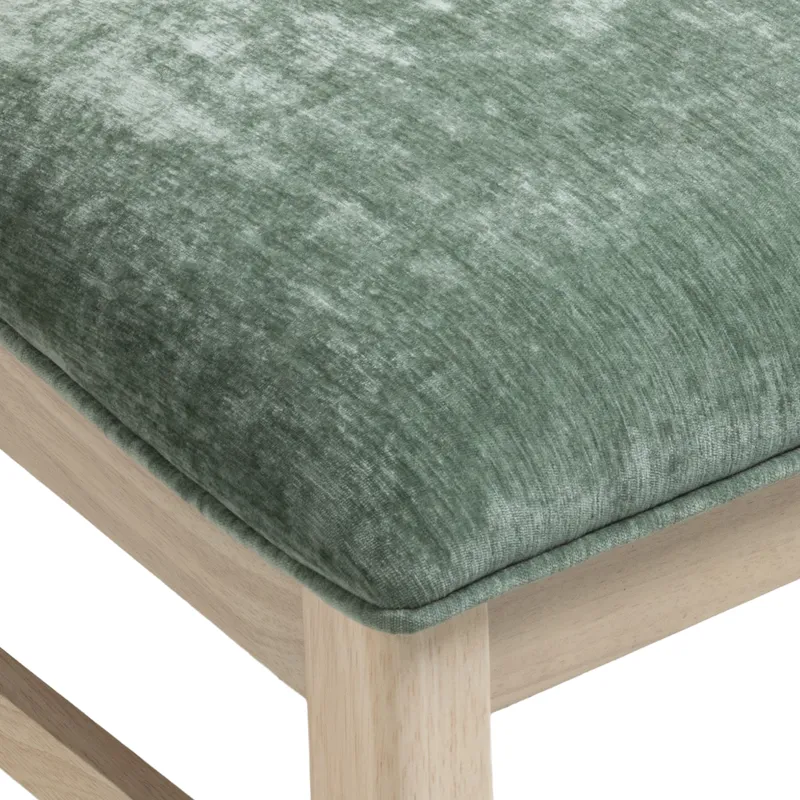 West End Spindle Chair Sage Green Natural