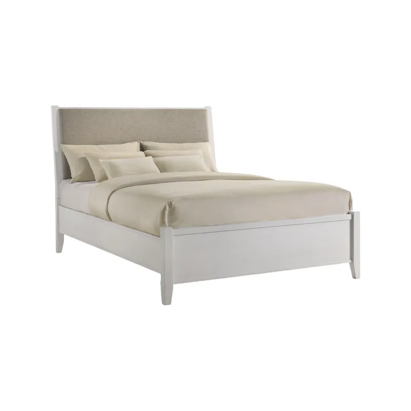 Andover Queen Uph Bed White
