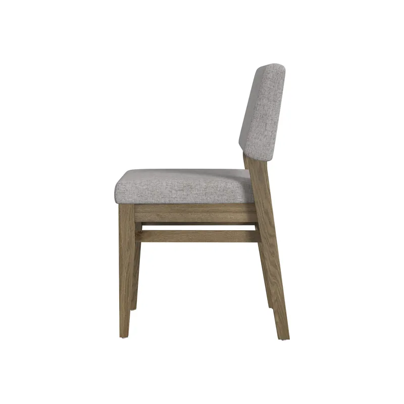 Flex Stackable Upholstered Chair Sandbar Oak