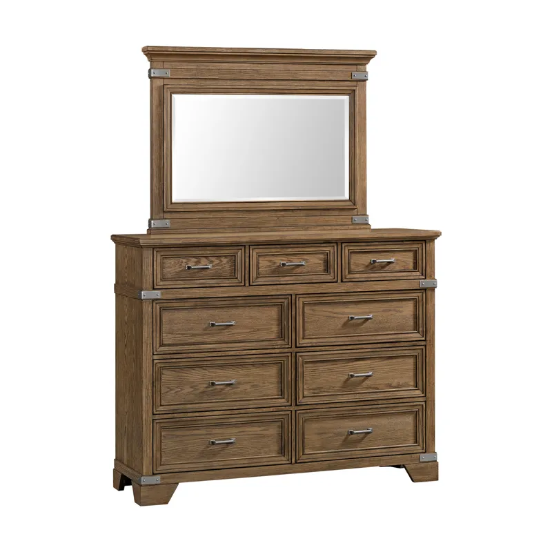 Forge Mirror Weathered Chestnut