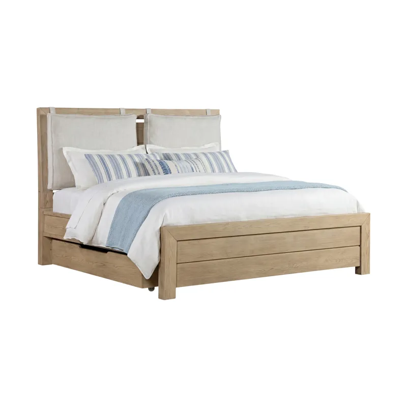 Cornerstone King Bed w-Cushions