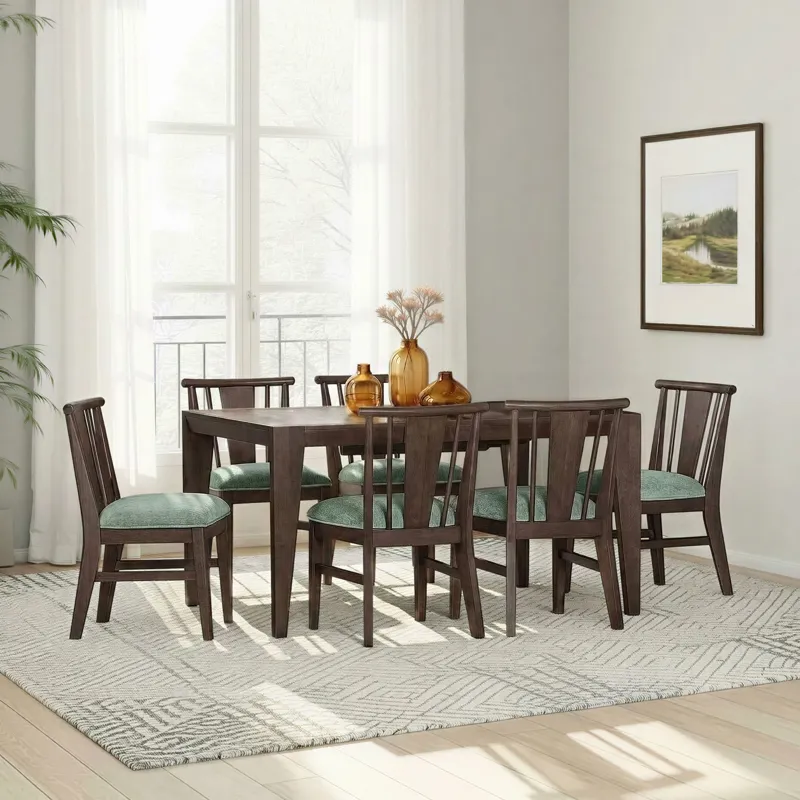West End Leg Table w/Butterfly Leaf Saddle Brown