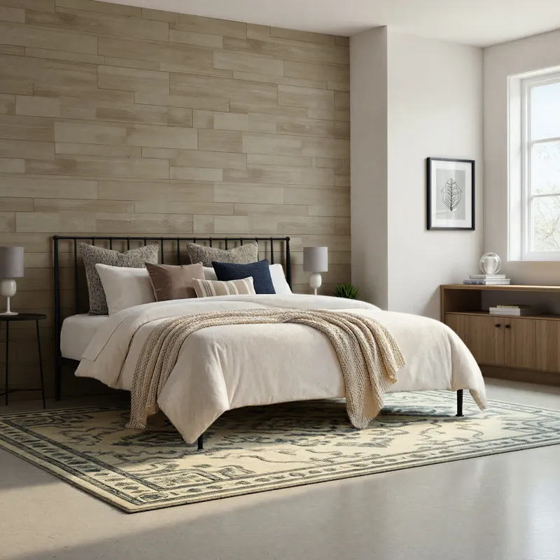 Metal Beds Transitional King Metal Bed