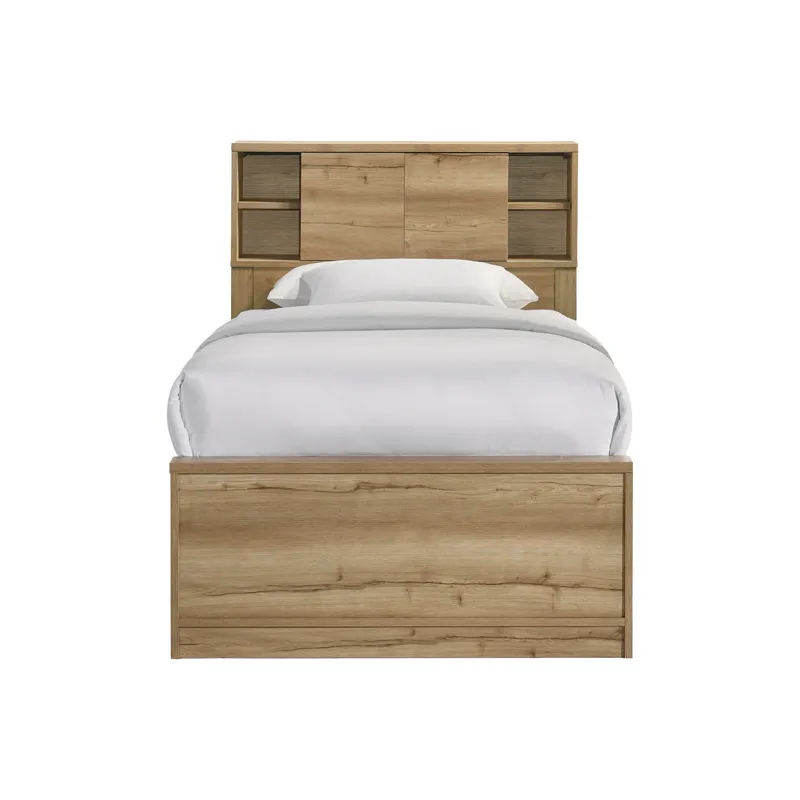Vega Twin Bookcase Bed