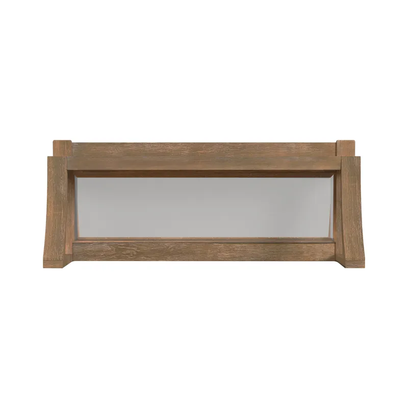 Flex Server Hutch Sandbar Oak